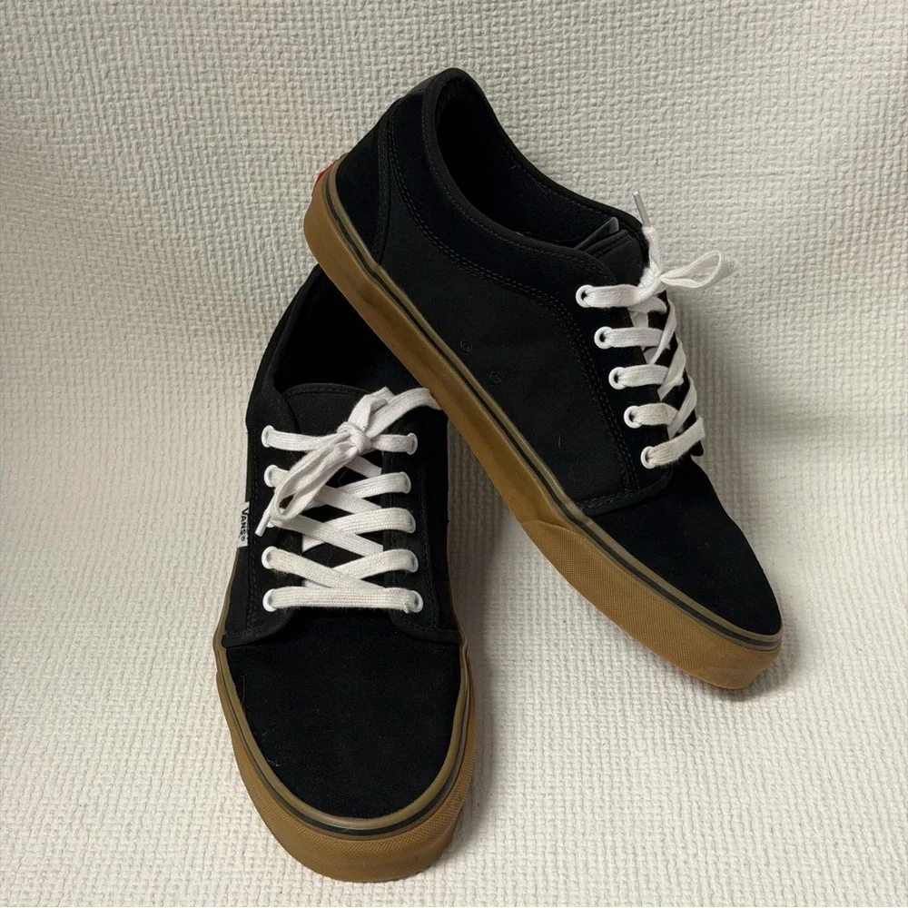 Vans Black and White Sneakers